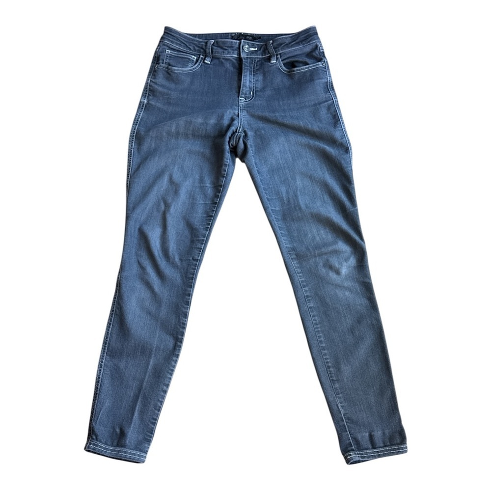 PRANA Women’s Lightweight Outdoor Mid Rise Jeans Blueish-Grayish Size 6 / 28 - Picture 2 of 9